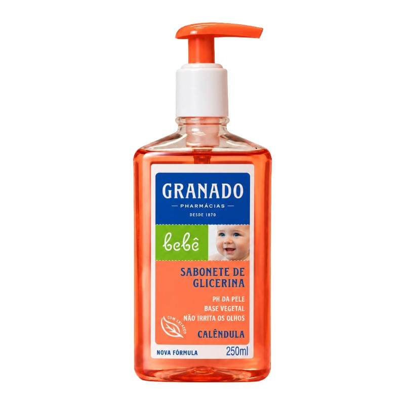 Granado Bebê Sabonete Líquido de Glicerina Calêndula · 250 ml