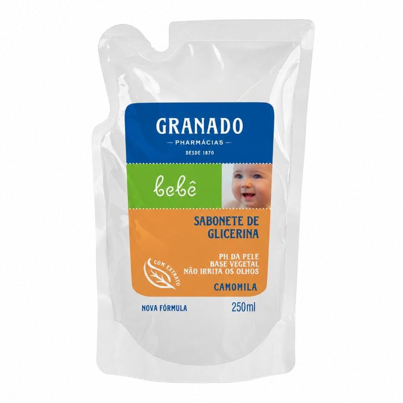 Granado Bebê Sabonete Líquido de Glicerina Camomila · 250 ml