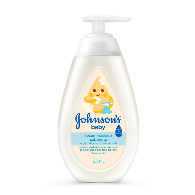 Johnson's Baby Sabonete Líquido Recém-Nascido · 200 ml