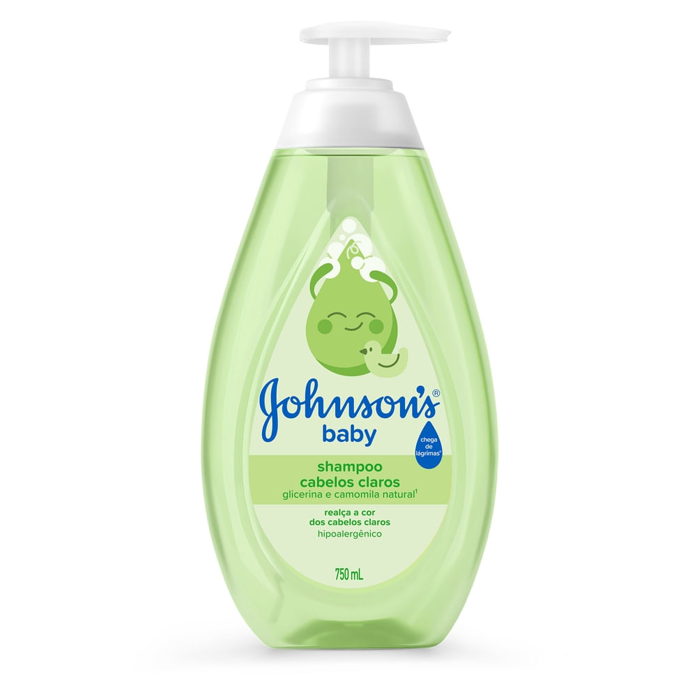 Johnson's Baby Shampoo Cabelos Claros · 750 ml