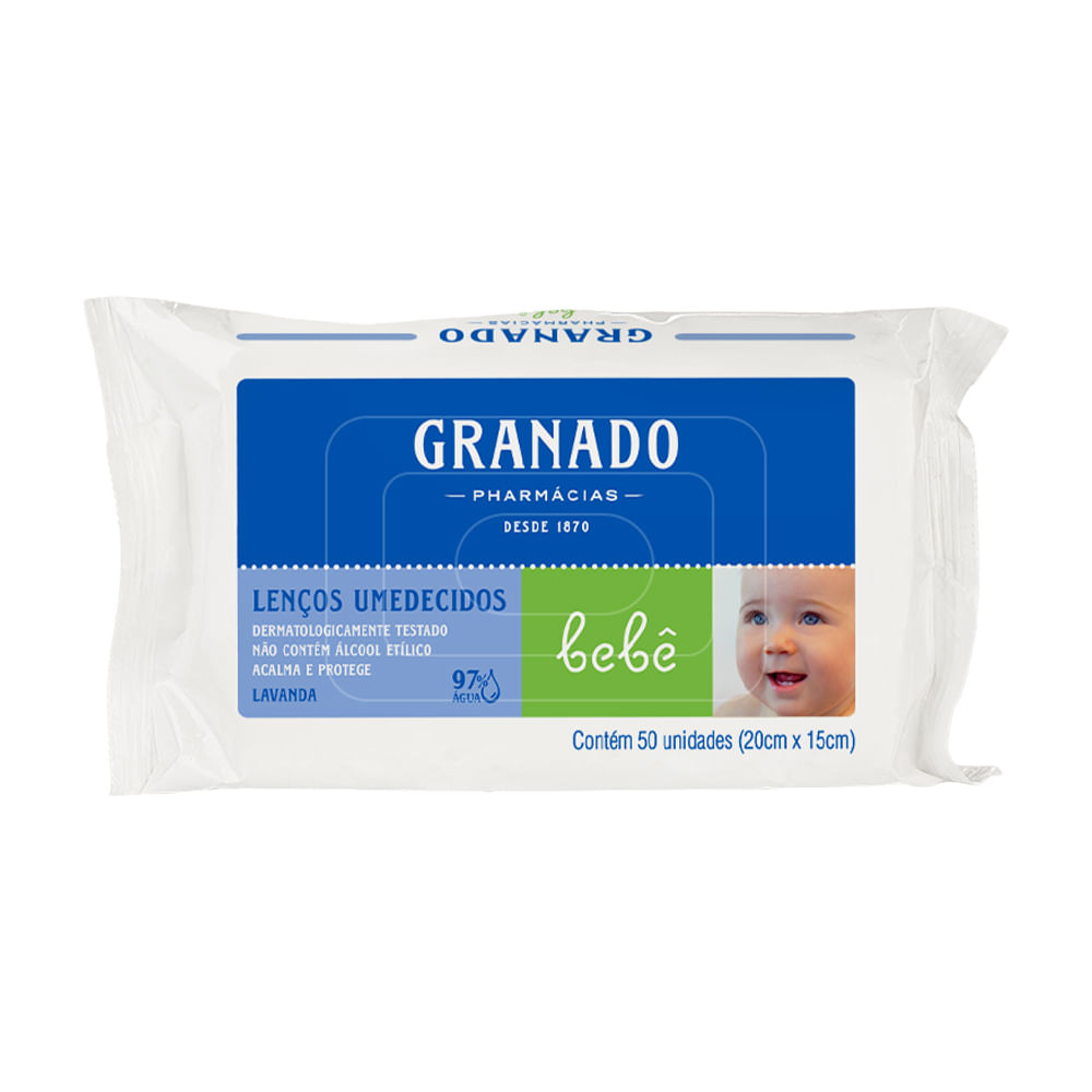 Granado Bebê Lavanda · 50 unidades