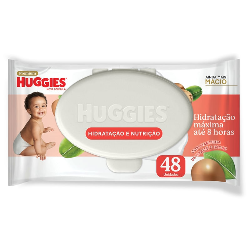 Huggies Hidratação e Nutrição · 48 unidades