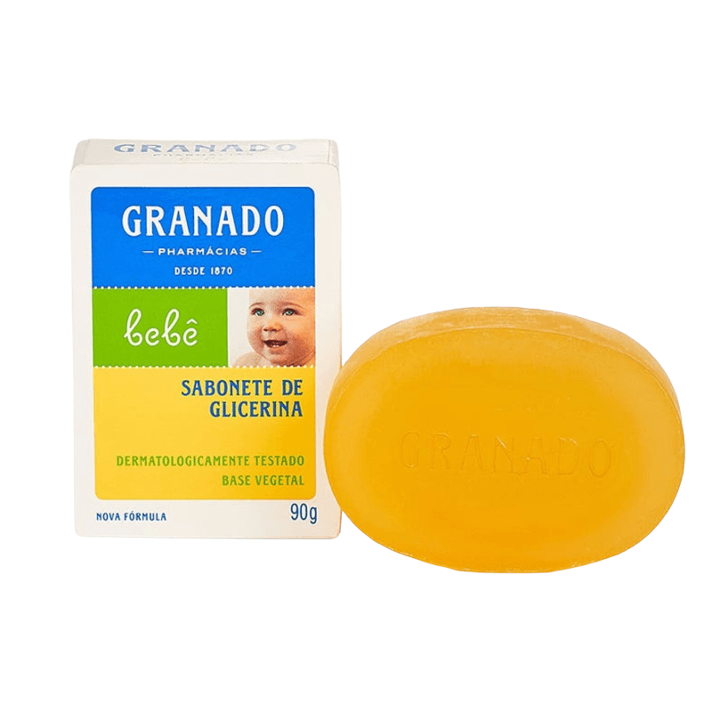 Granado Bebê Sabonete de Glicerina em Barra Tradicional · 90 g
