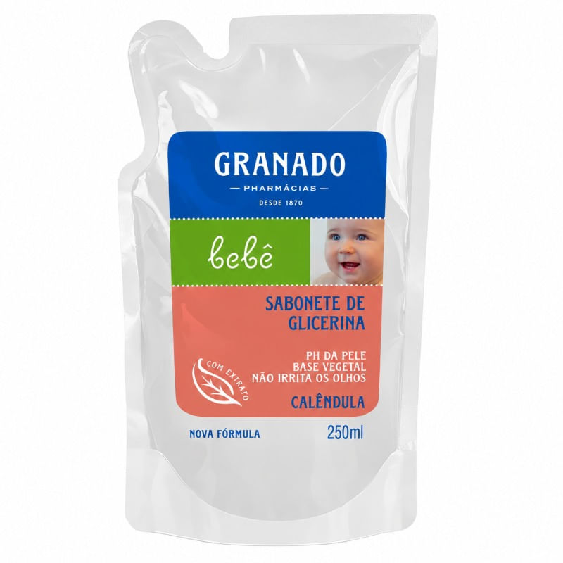 Granado Bebê Sabonete Líquido de Glicerina Calêndula · 250 ml