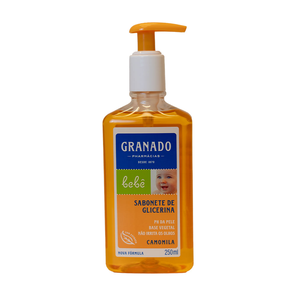 Granado Bebê Sabonete Líquido de Glicerina Camomila · 250 ml