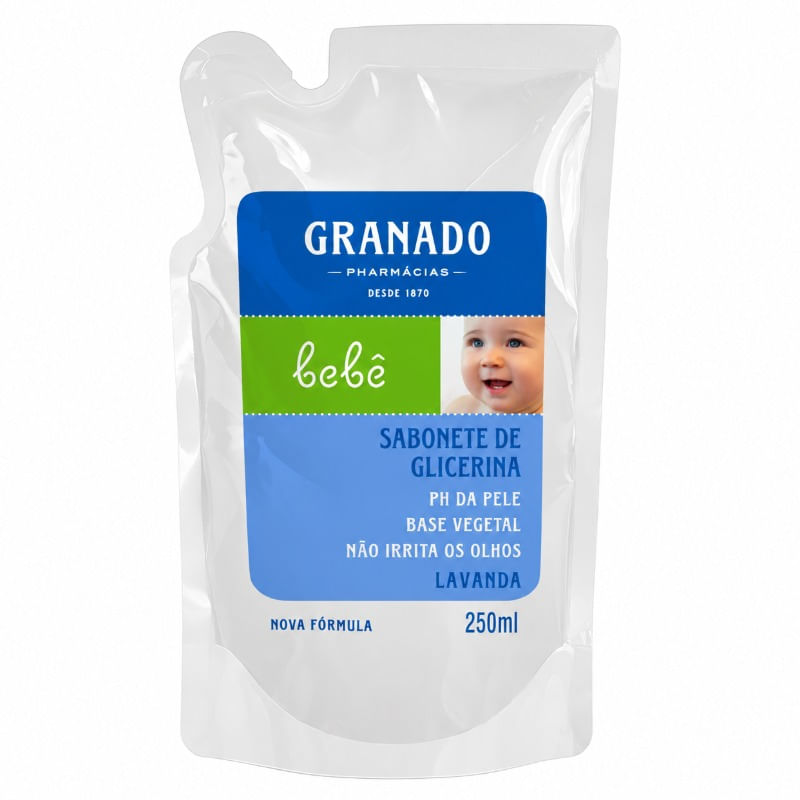 Granado Bebê Sabonete Líquido de Glicerina Lavanda · 250 ml
