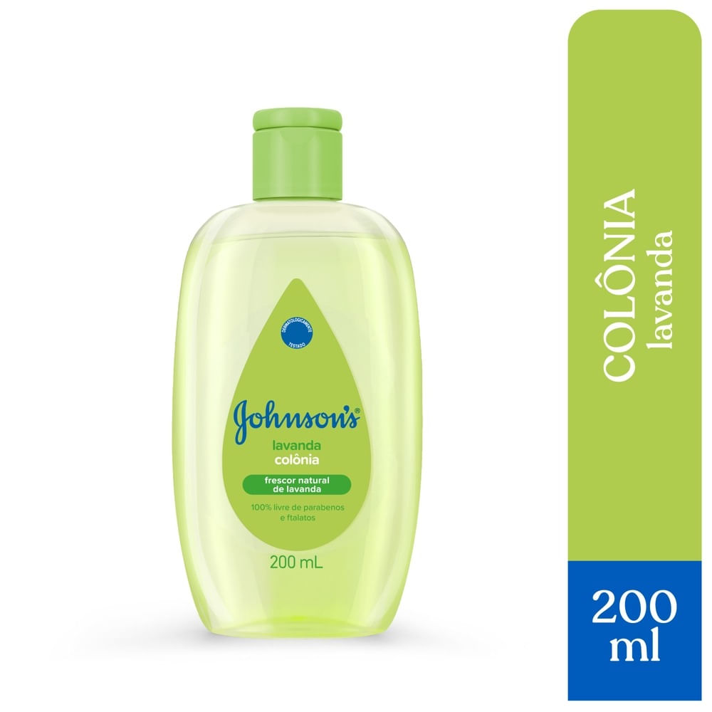 Johnson's Baby Colônia Lavanda · 200 ml