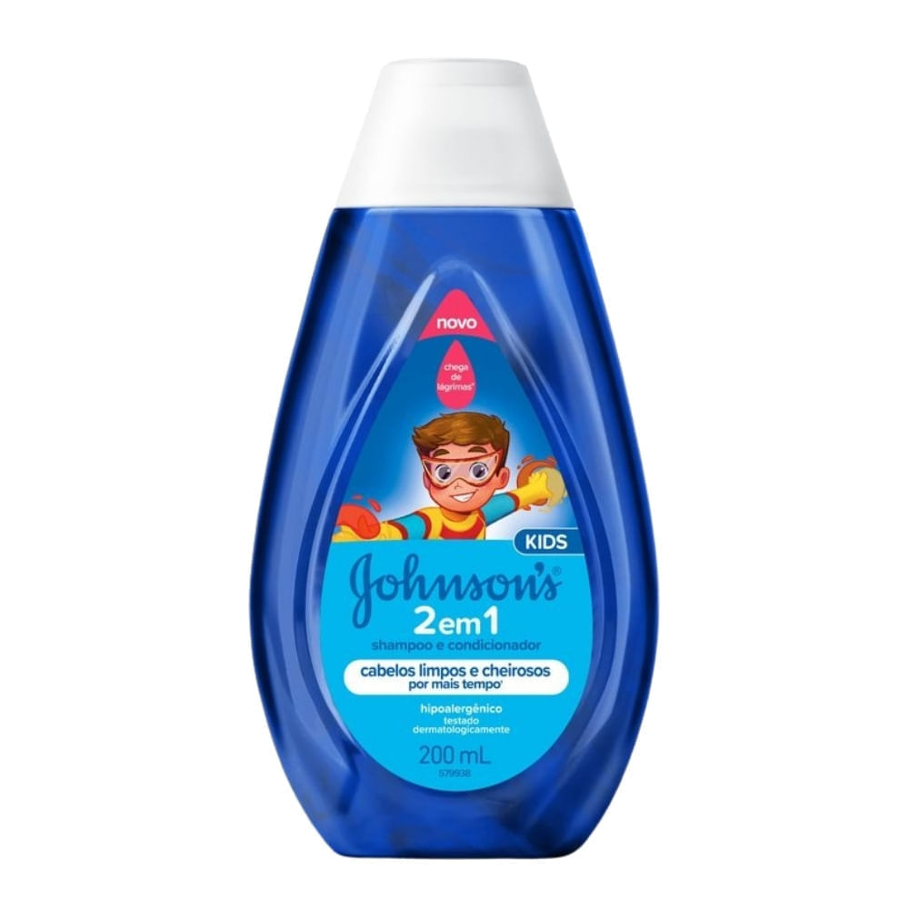 Johnson's Baby Shampoo e Condicionador 2 em 1 · 200 ml