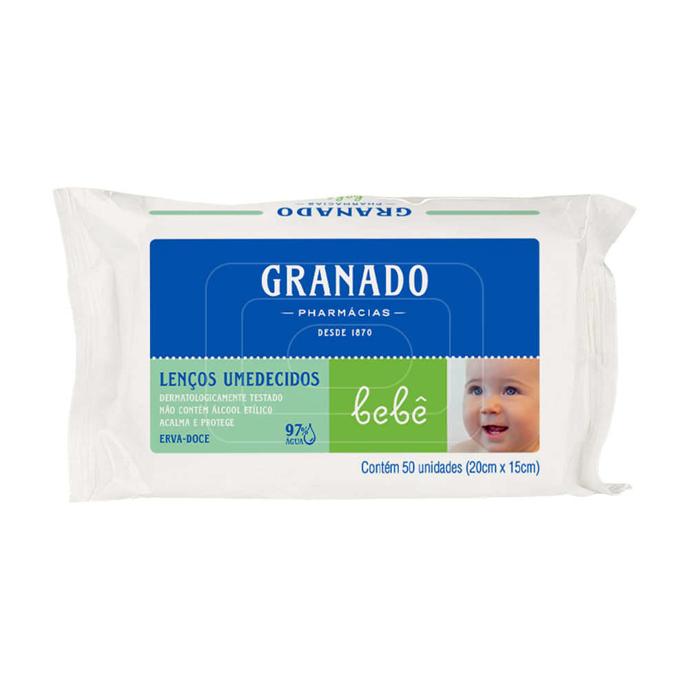 Granado Bebê Erva-doce · 50 unidades