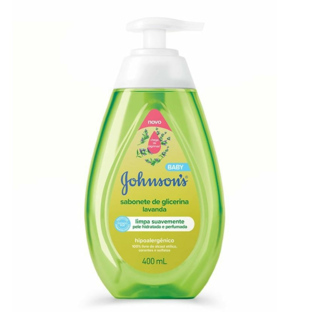Johnson's Baby Sabonete Líquido Lavanda · 400 ml