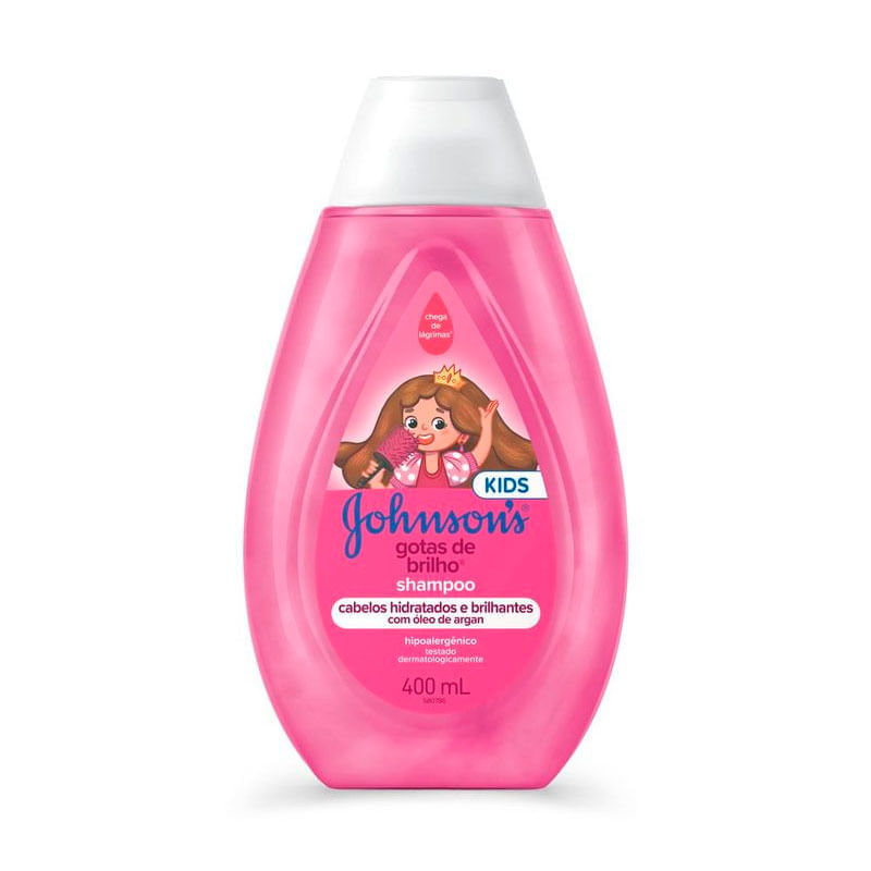 Johnson's Baby Shampoo Gotas de Brilho · 400 ml