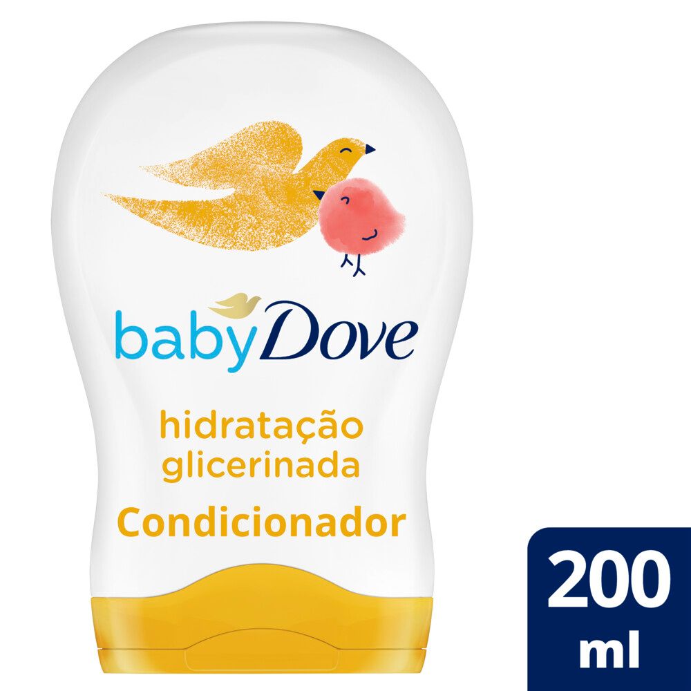Baby Dove Condicionador Hidratação Glicerinada · 200 ml