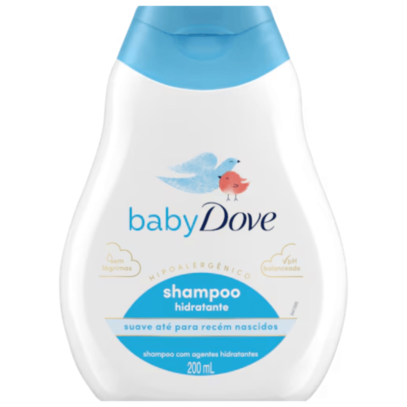 Baby Dove Shampoo Hidratação Enriquecida · 200 ml