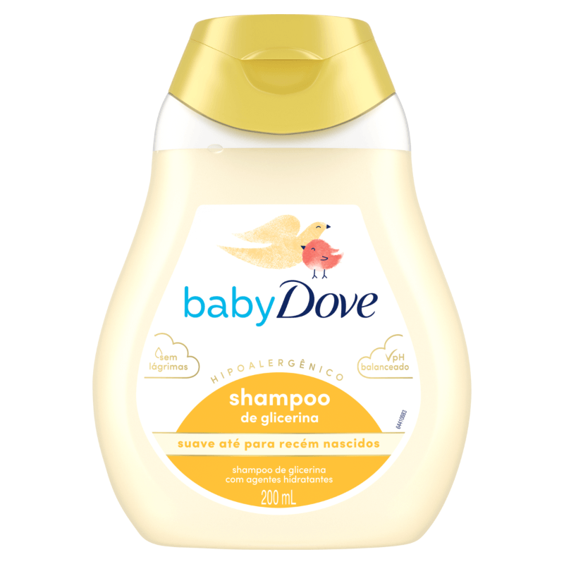 Baby Dove Shampoo Hidratação Glicerinada · 200 ml