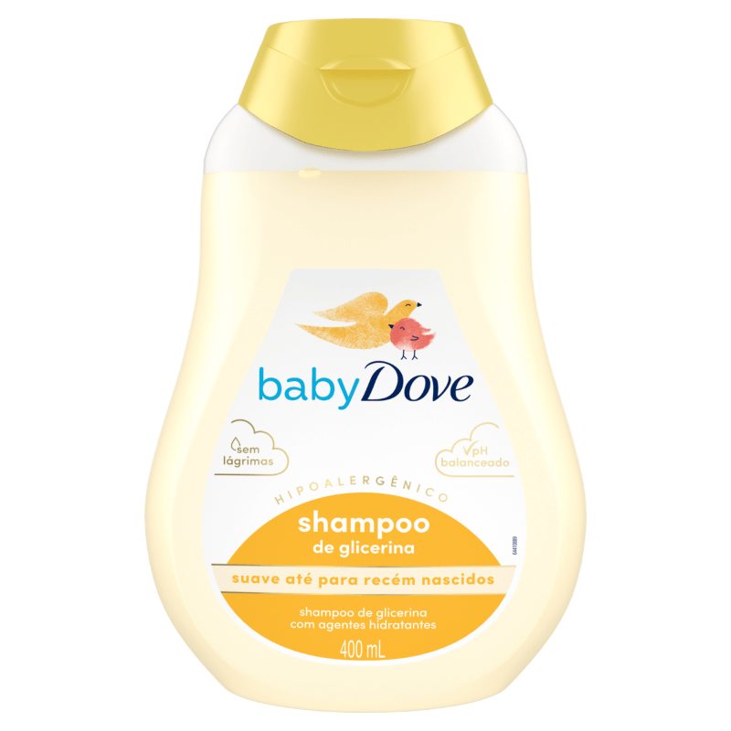 Baby Dove Shampoo Hidratação Glicerinada · 400 ml