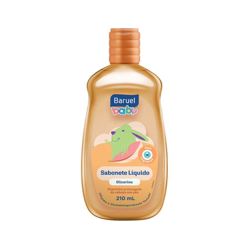Baruel Baby Sabonete Líquido Glicerina · 210 ml
