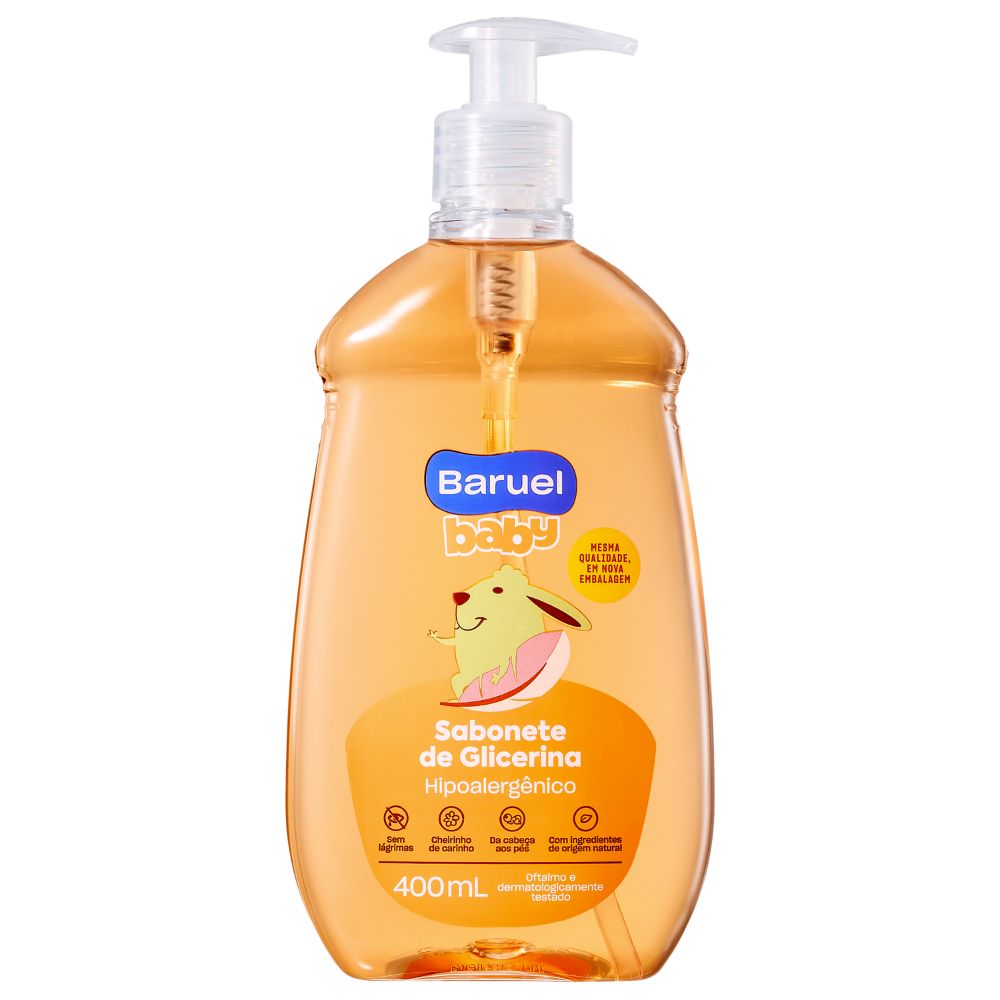 Baruel Baby Sabonete Líquido Glicerina · 400 ml
